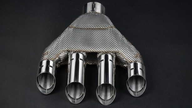 Photo of Capristo Full Sport Exhaust with Rear Silencer and Sport Cats for the KTM X-Bow GT-XR - Image 5